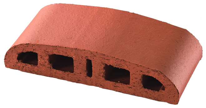 Çift Burun Oval Harpuşta Tuğlası 13 cm